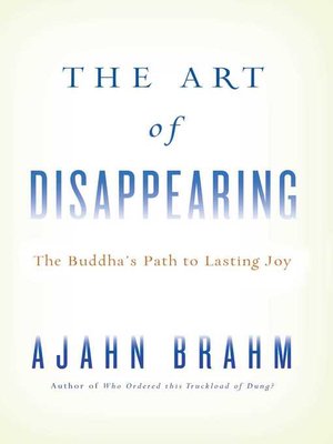 cover image of The Art of Disappearing